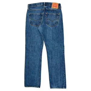 501 Levis Jeans - 31W 29L Blue Cotton