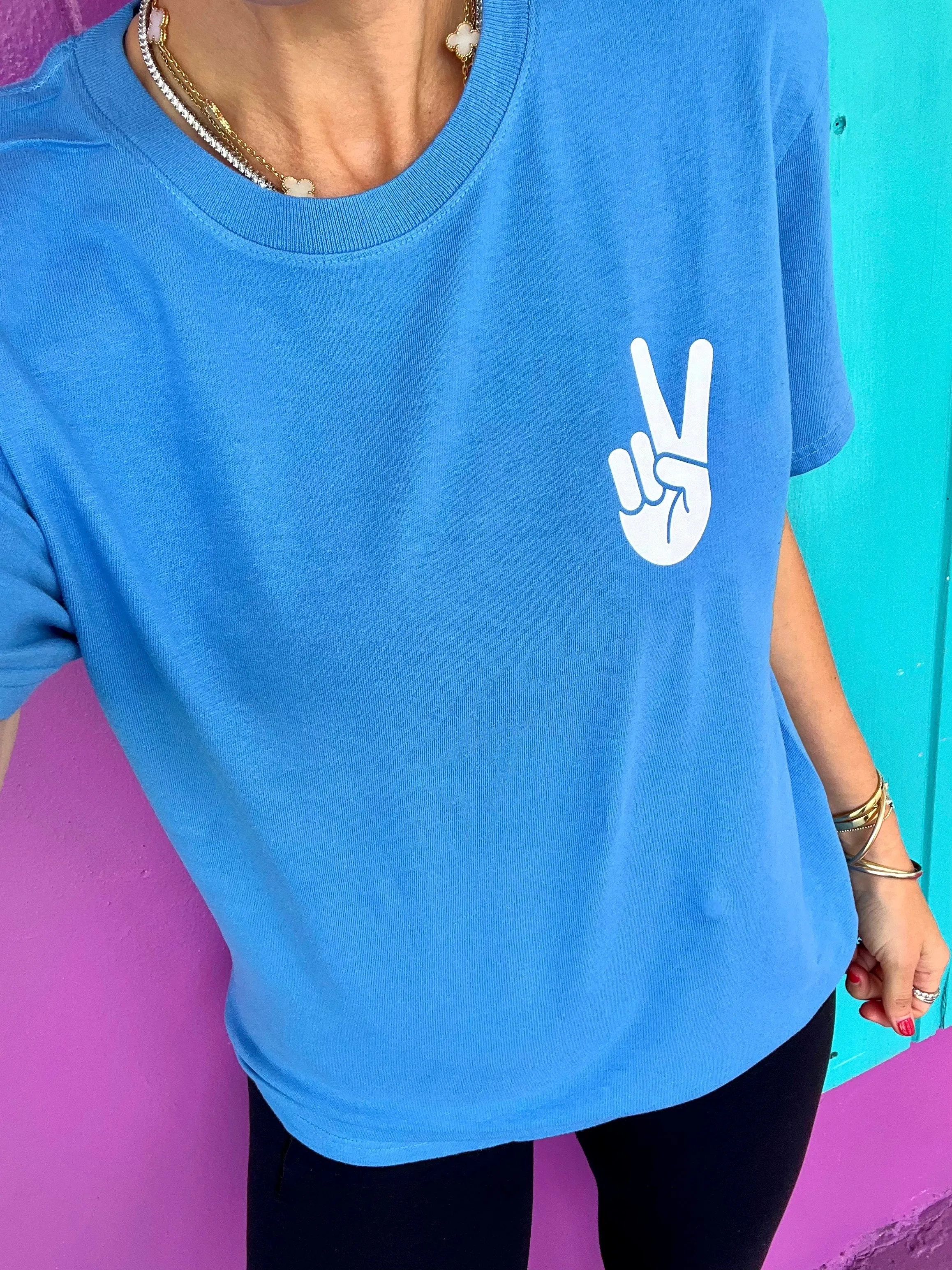 Be Kind Blue Sky Tee