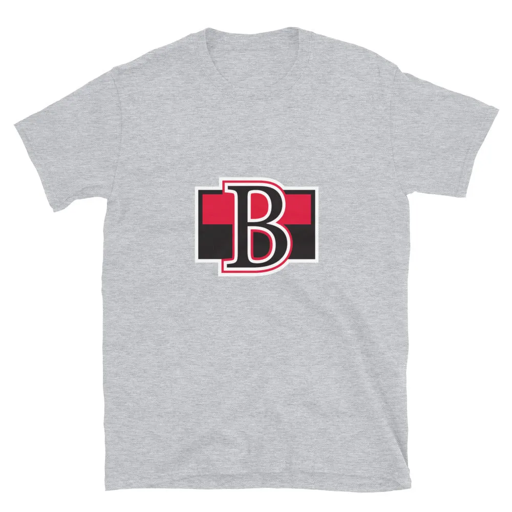 Belleville Senators Adult Primary Logo Short Sleeve T-Shirt