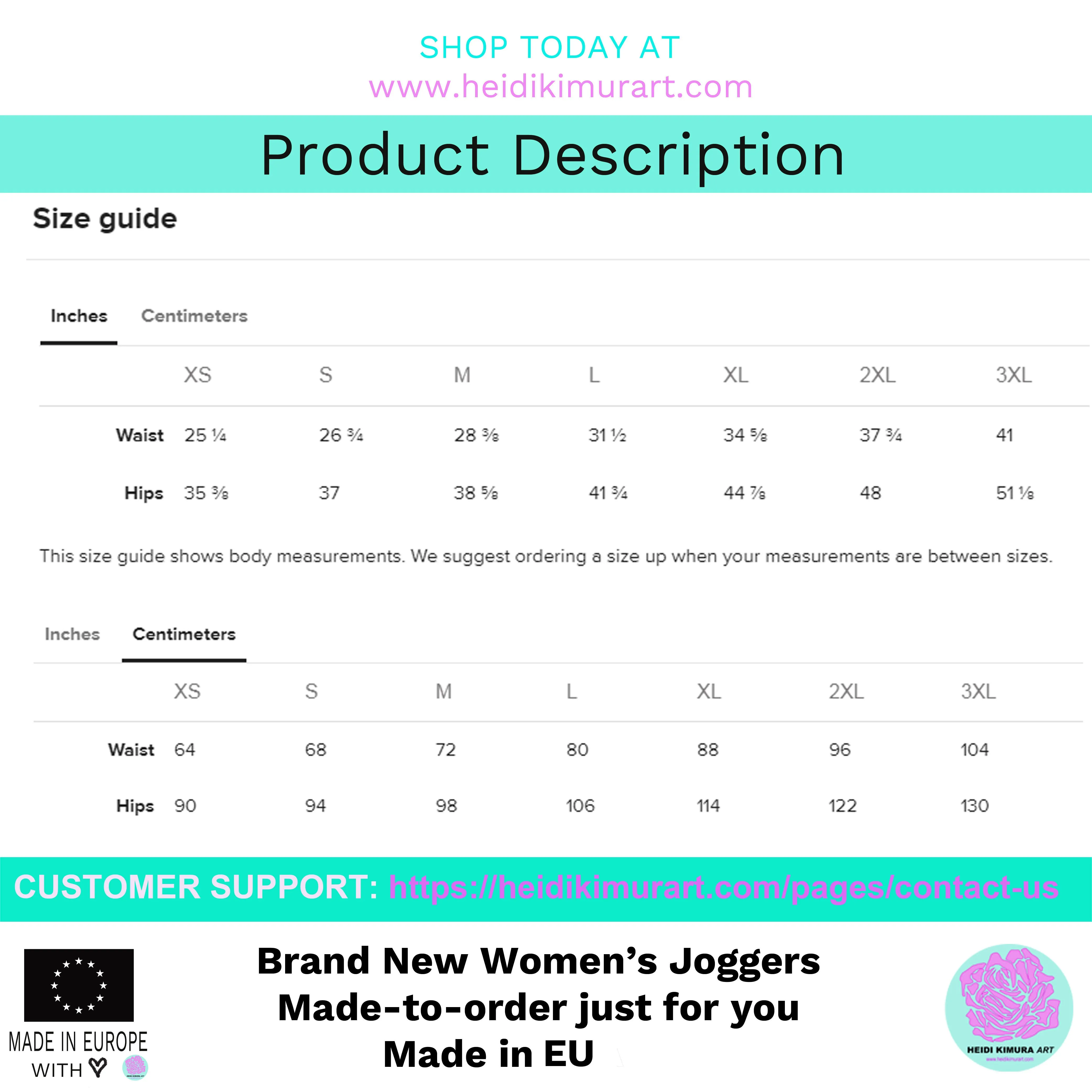 Black Tiger Print Women's Joggers, Best Grey Animal Print Sweatpants For Ladies-Made in EU