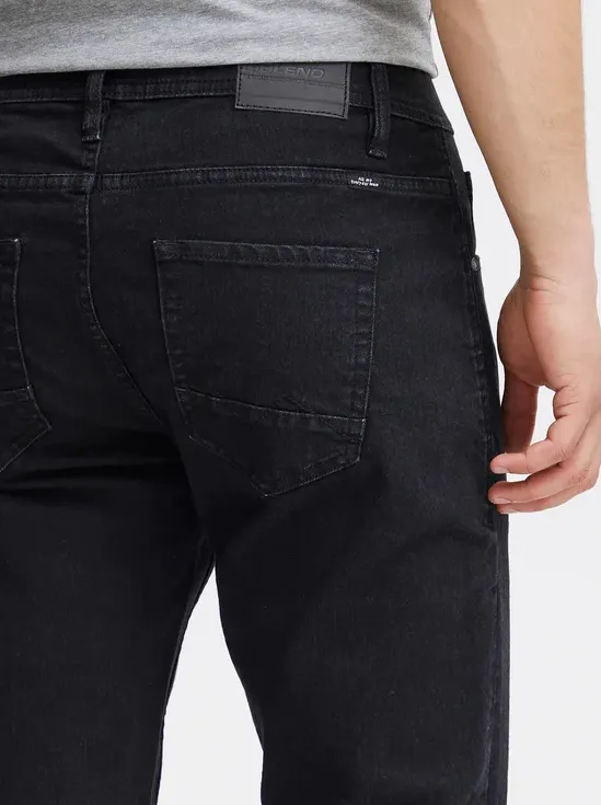 Blend Pantalone jeans da uomo con gambe strette Twister 20715705 200297 nero
