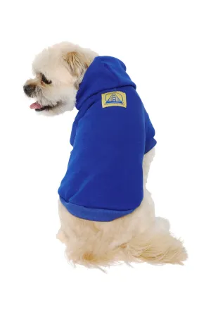 Blue Dog Hoodie w/Yellow/Blue Logo Patch