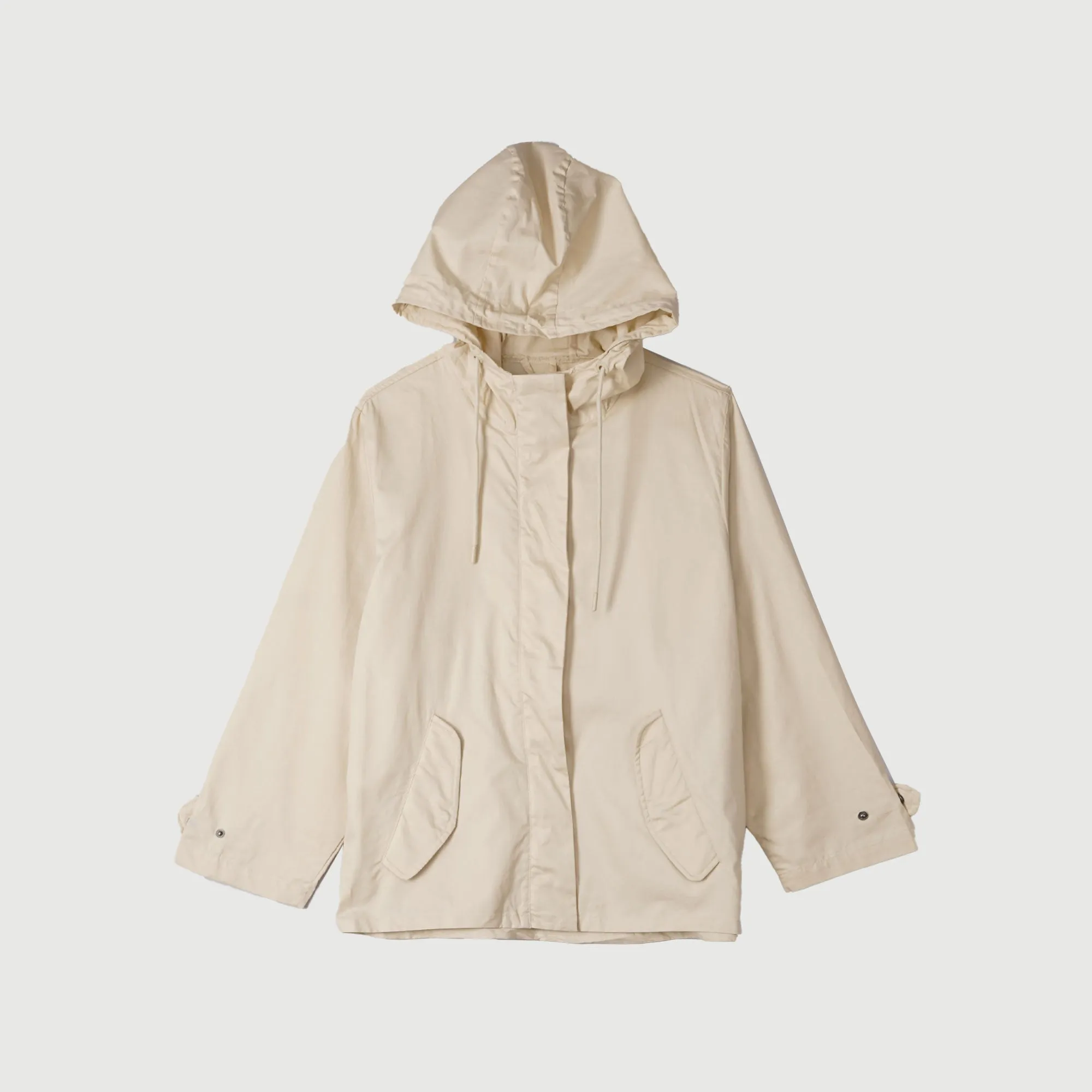 Bobson Japanese Ladies Basic Hoodie Jacket for Women Trendy Fashion High Quality Apparel Comfortable Casual Jacket for Women Regular Fit 112666 (Beige)
