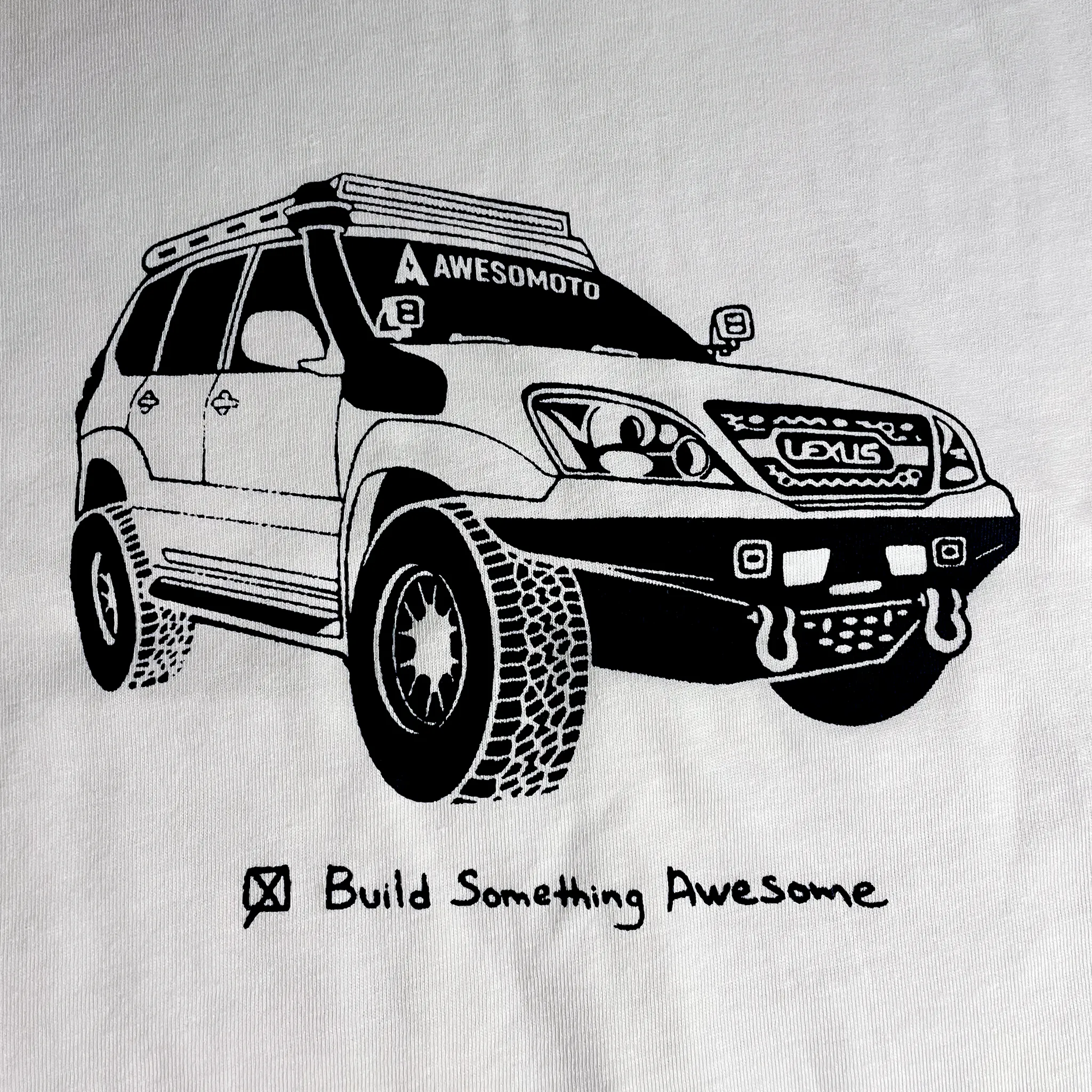 Build Something Awesome Graphic Tee