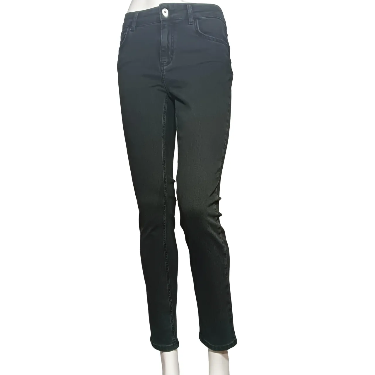 CafèNoir pantalone jeans da donna Denim Skinny c7 JJ1017 N021 nero