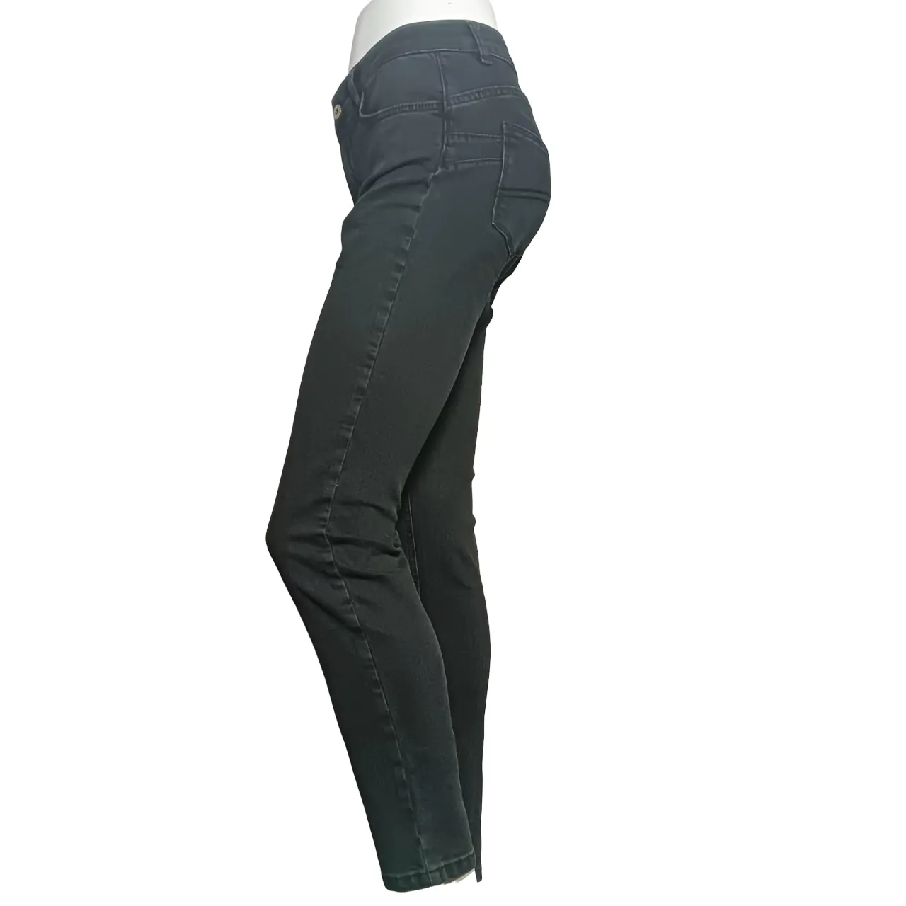 CafèNoir pantalone jeans da donna Denim Skinny c7 JJ1017 N021 nero