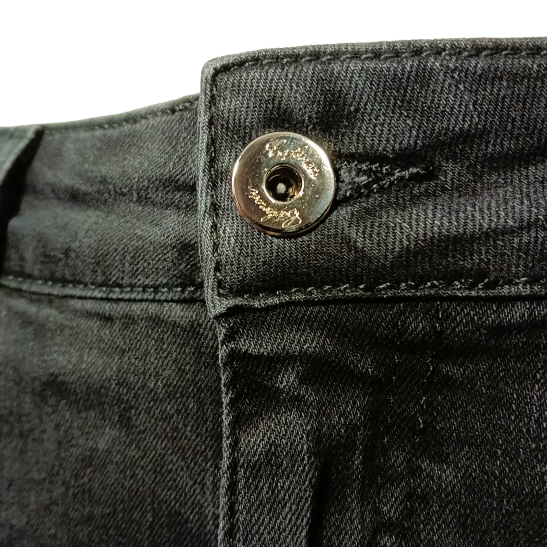 CafèNoir pantalone jeans da donna Denim Skinny c7 JJ1017 N021 nero