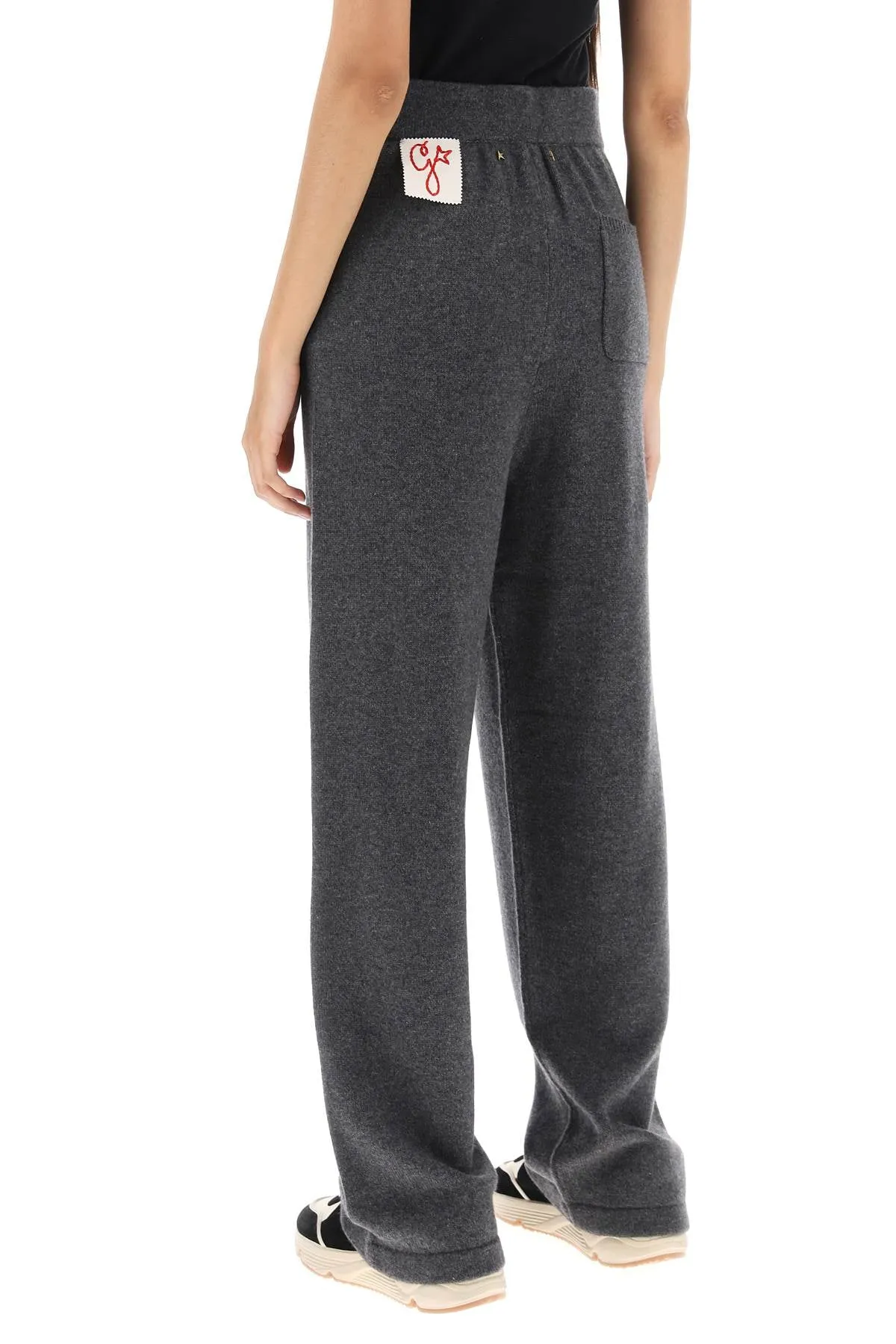 cashmere knit pants