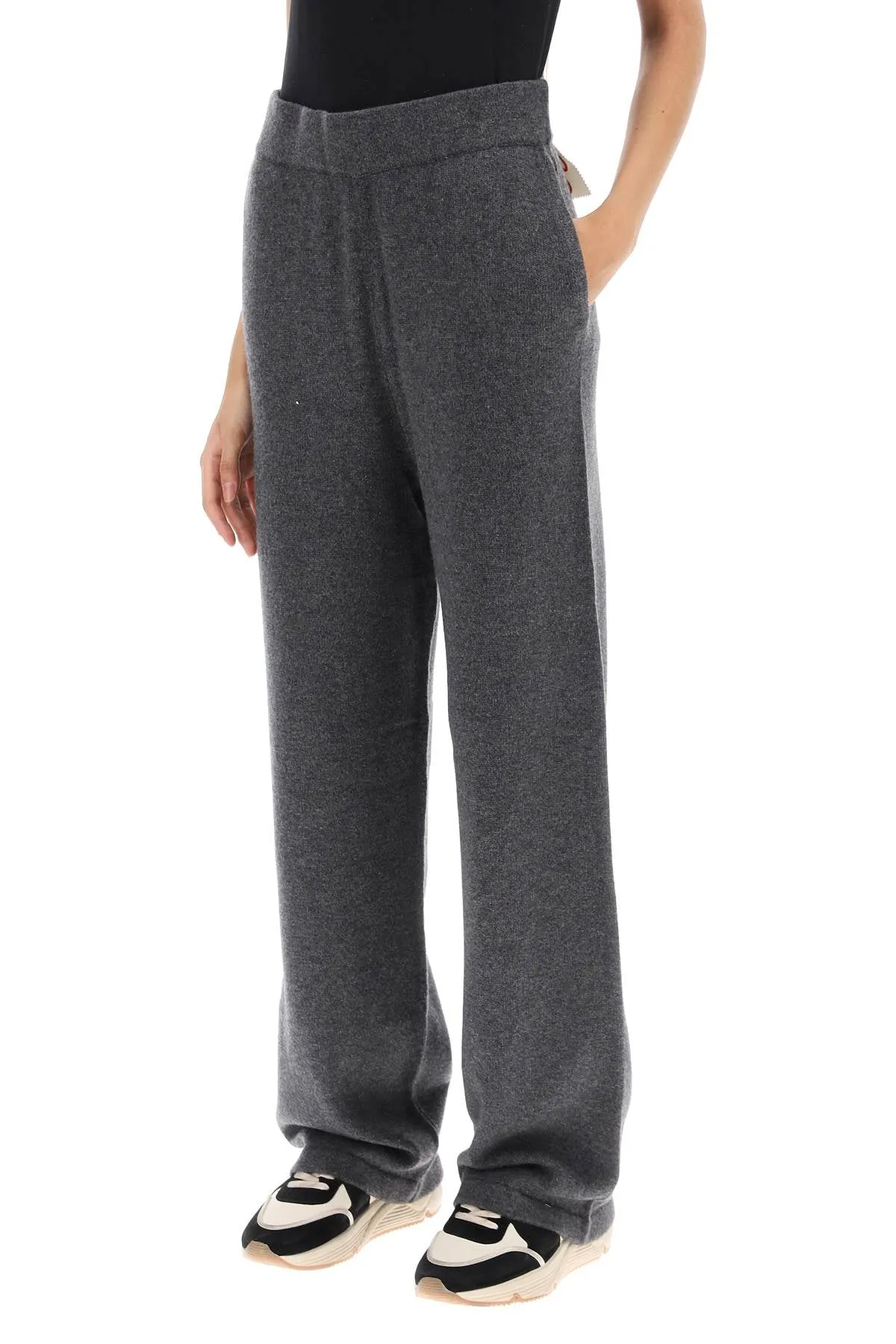 cashmere knit pants