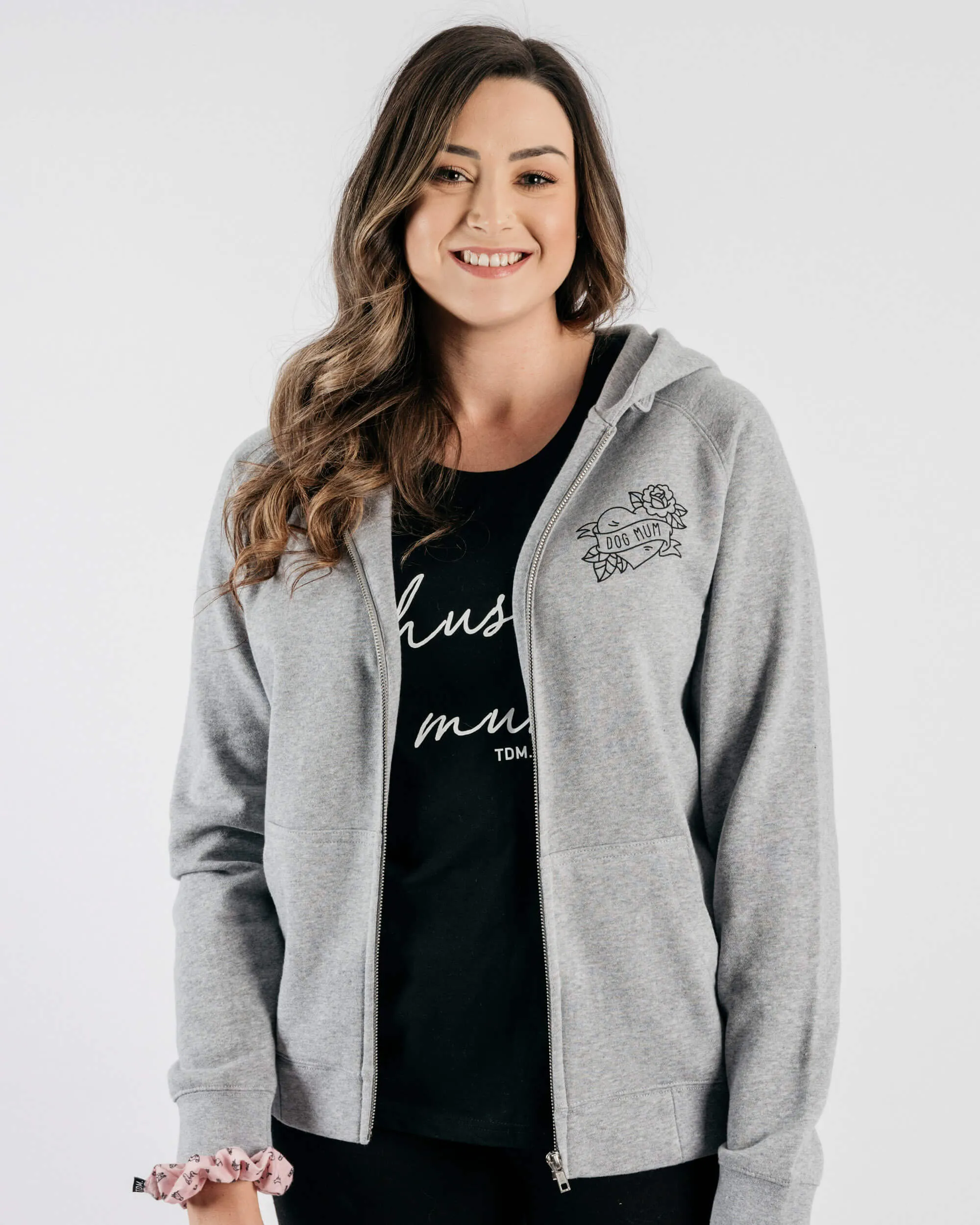 Choose Your Breed Illustration: Women's Zip Hoodie