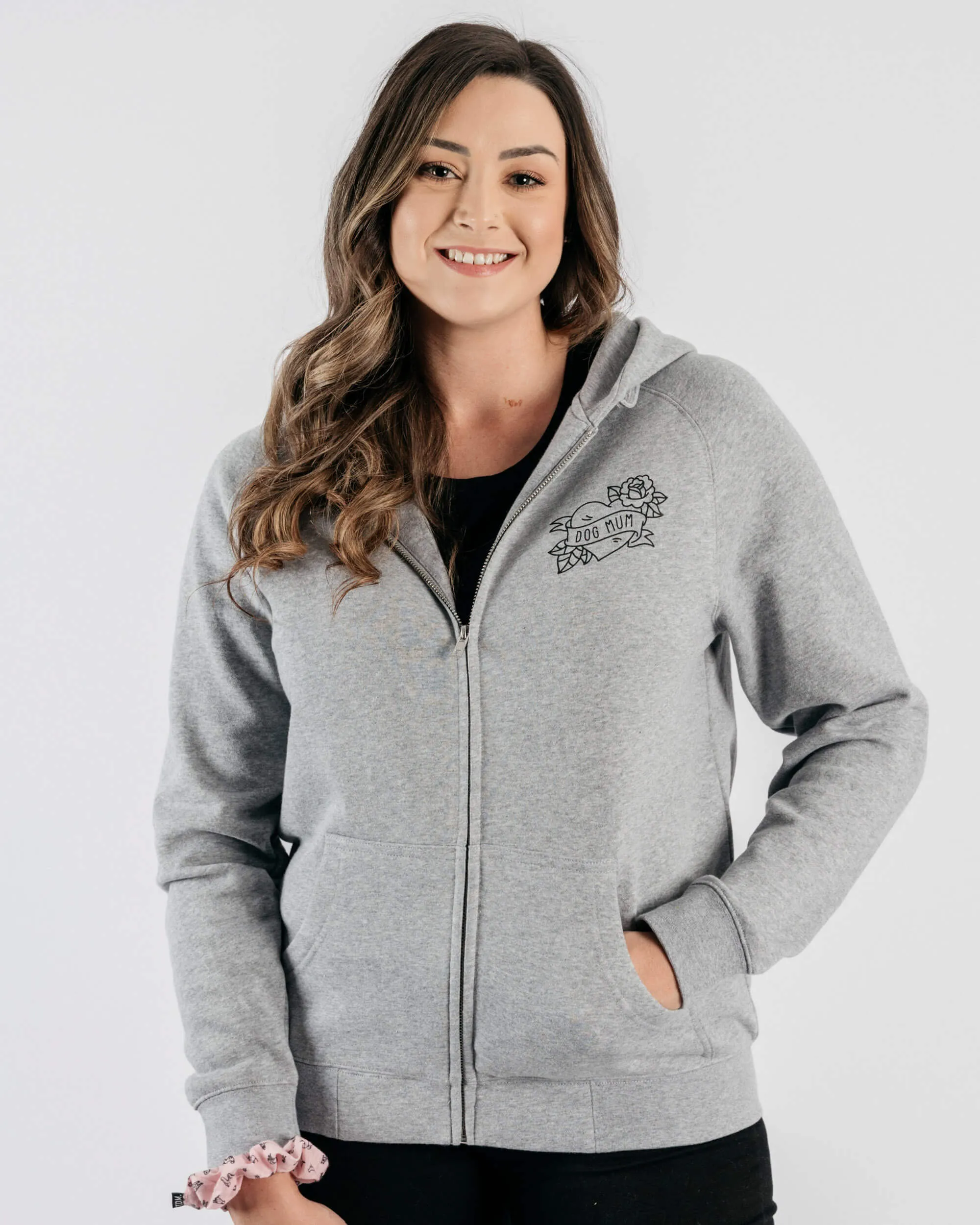 Choose Your Breed Illustration: Women's Zip Hoodie