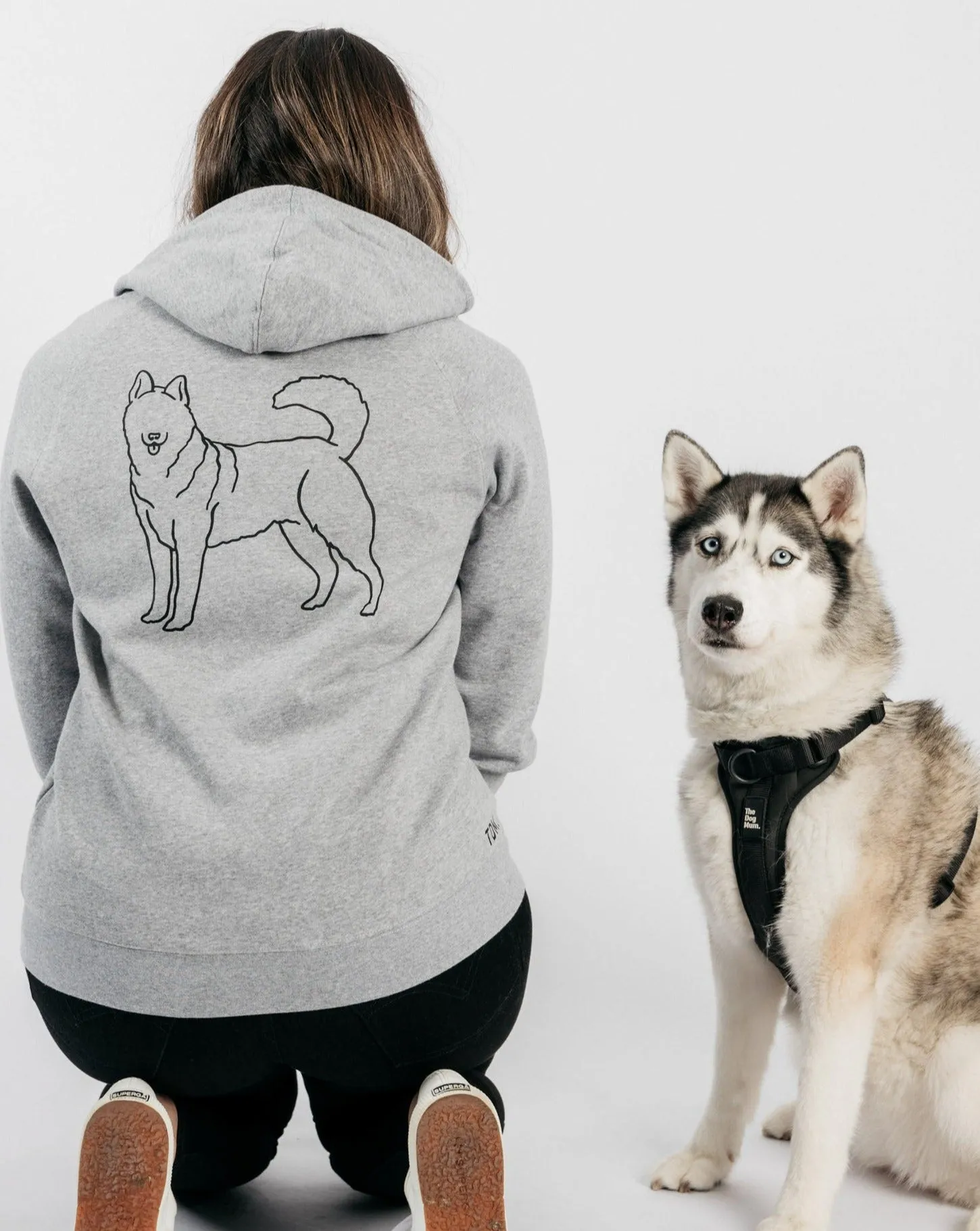 Choose Your Breed Illustration: Women's Zip Hoodie