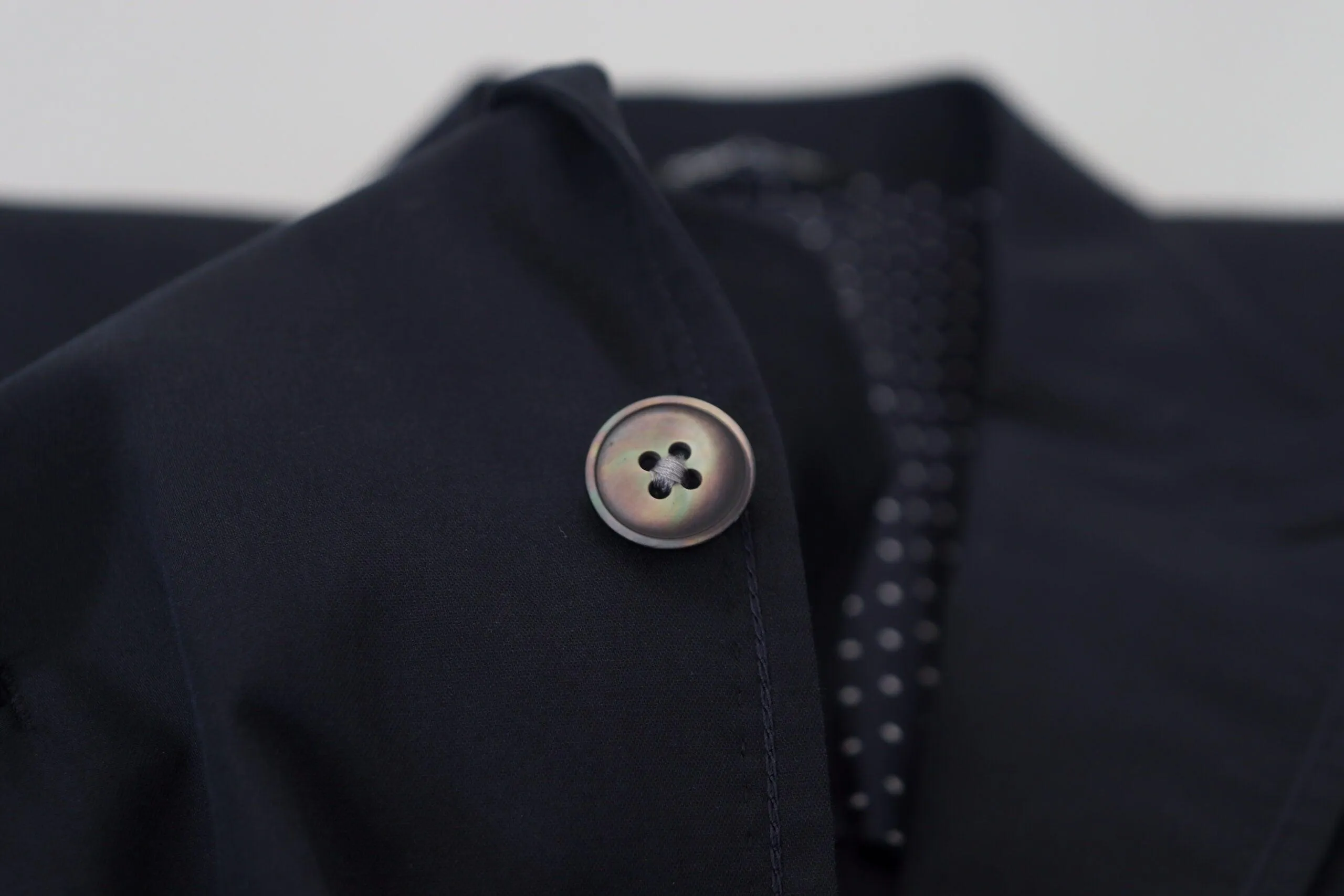 Dolce & Gabbana Black Cotton Formal Taormina Blazer