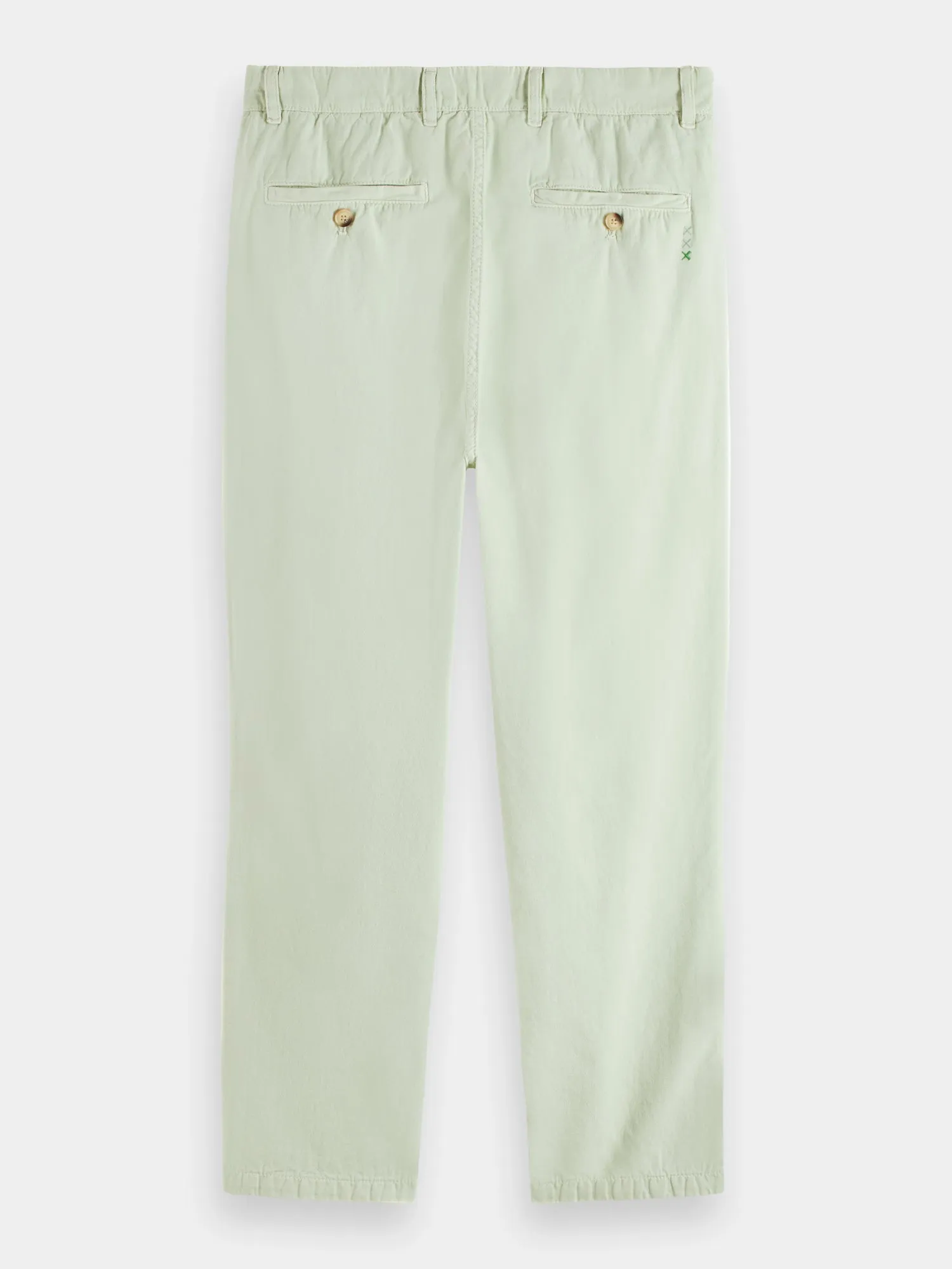 Drift garment-dyed cotton-linen jogger pants