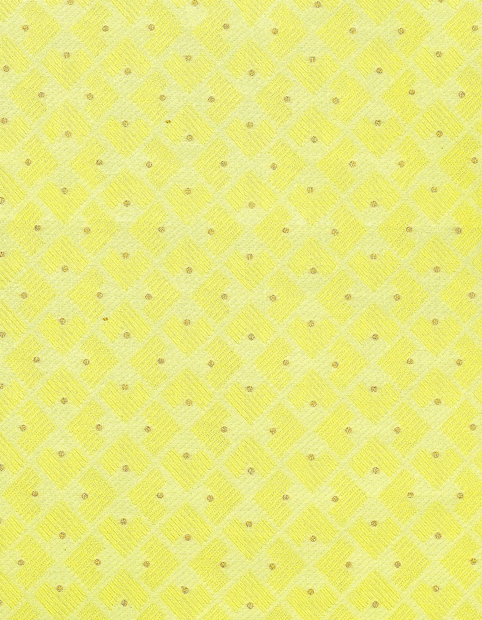 Dull Yellow Men's Party Jacquard Suit Jacket Slim Fit Blazer