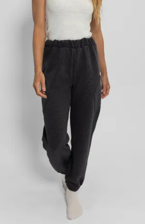Embossed Pocket Jogger - Charcoal