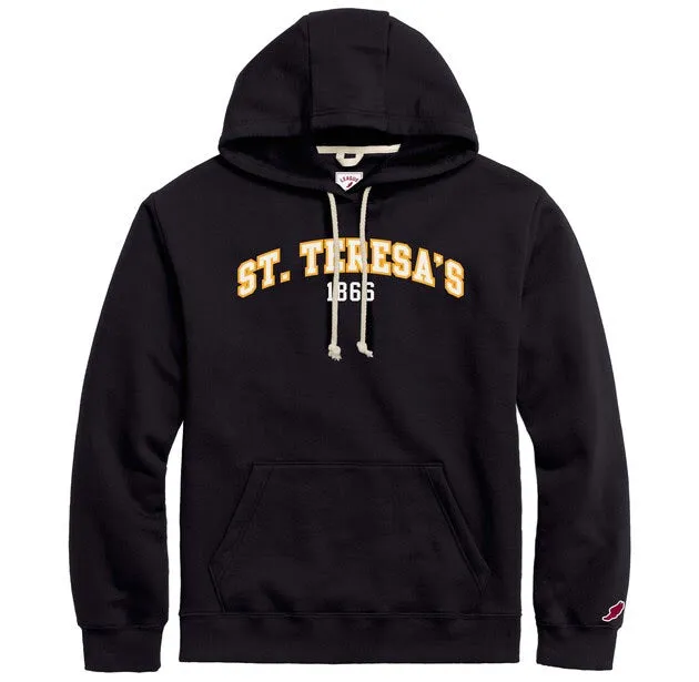 Essential Applique Hoodie Navy