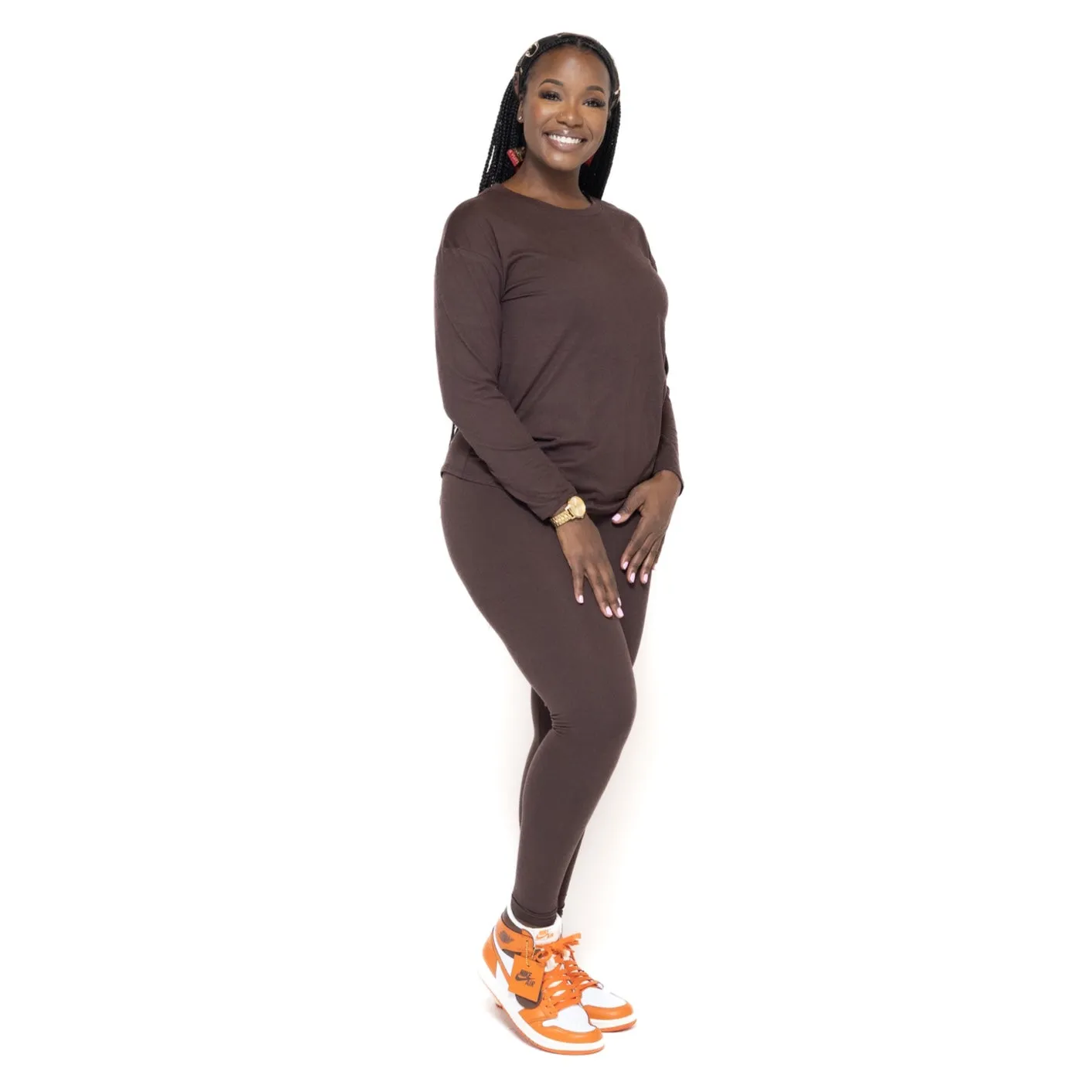 Feeling Comfy Set 2 (Brown)