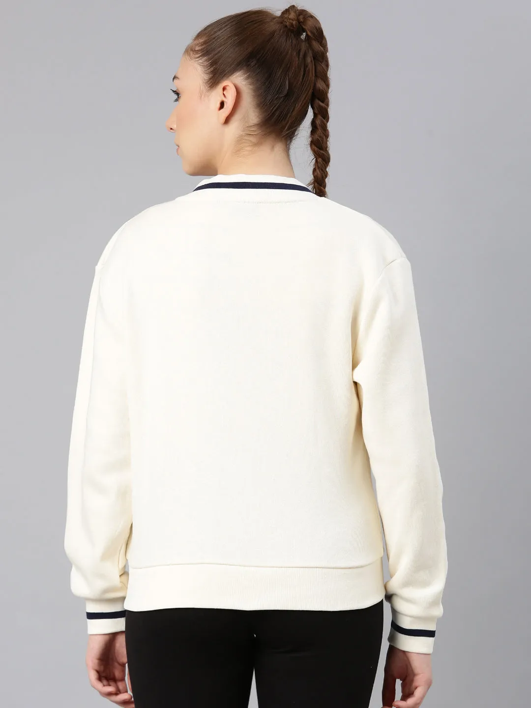 FILA Adults-Women Cream Sweater
