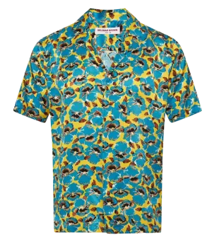 *FINAL SALE* Maitan Petal Woven Shirt in Lemon Meringue