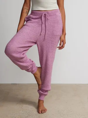 Fine Gauge Knit Jogger
