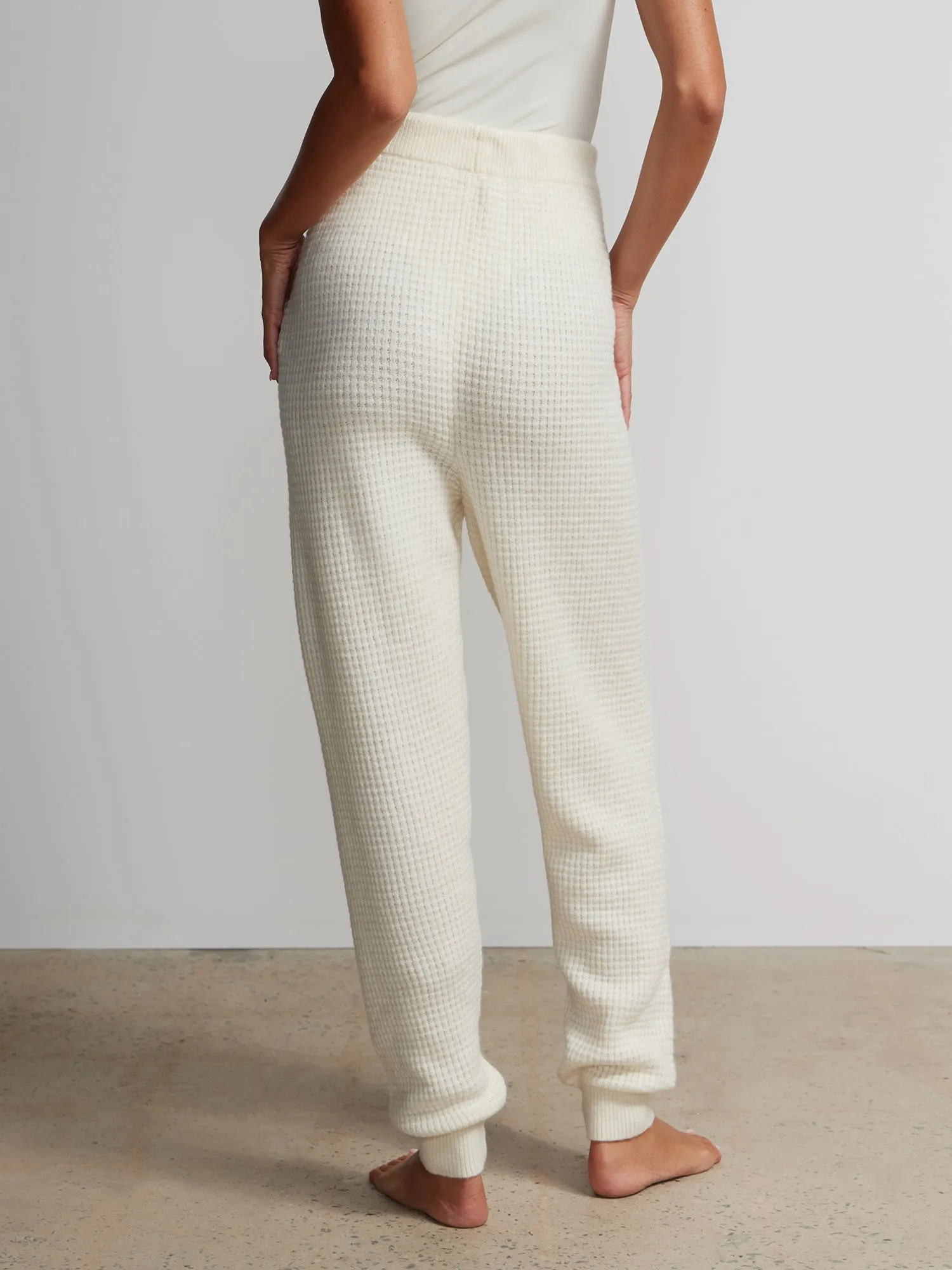 Fine Gauge Knit Jogger
