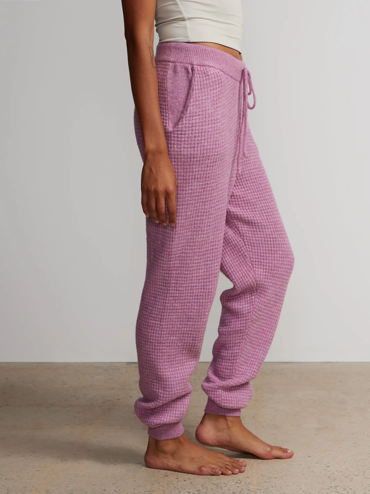 Fine Gauge Knit Jogger