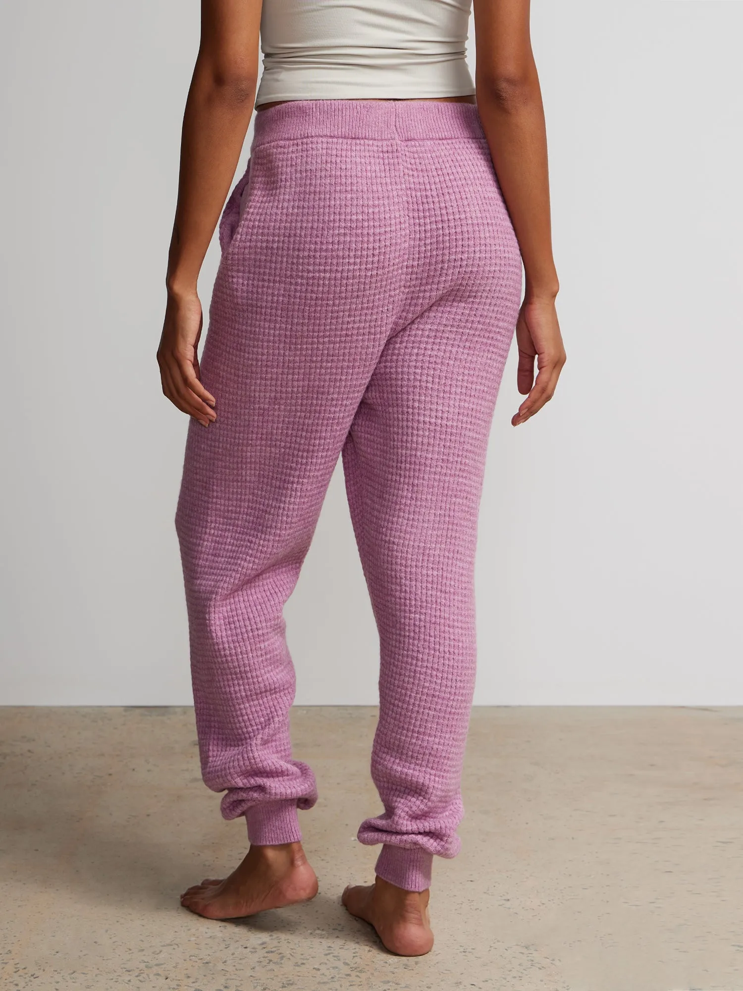 Fine Gauge Knit Jogger