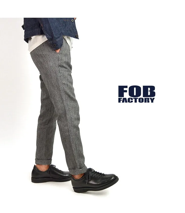FOB FACTORY / F0438 Relaxed Narrow Easy Pants