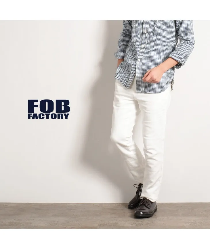 FOB FACTORY / F0438 Relaxed Narrow Easy Pants