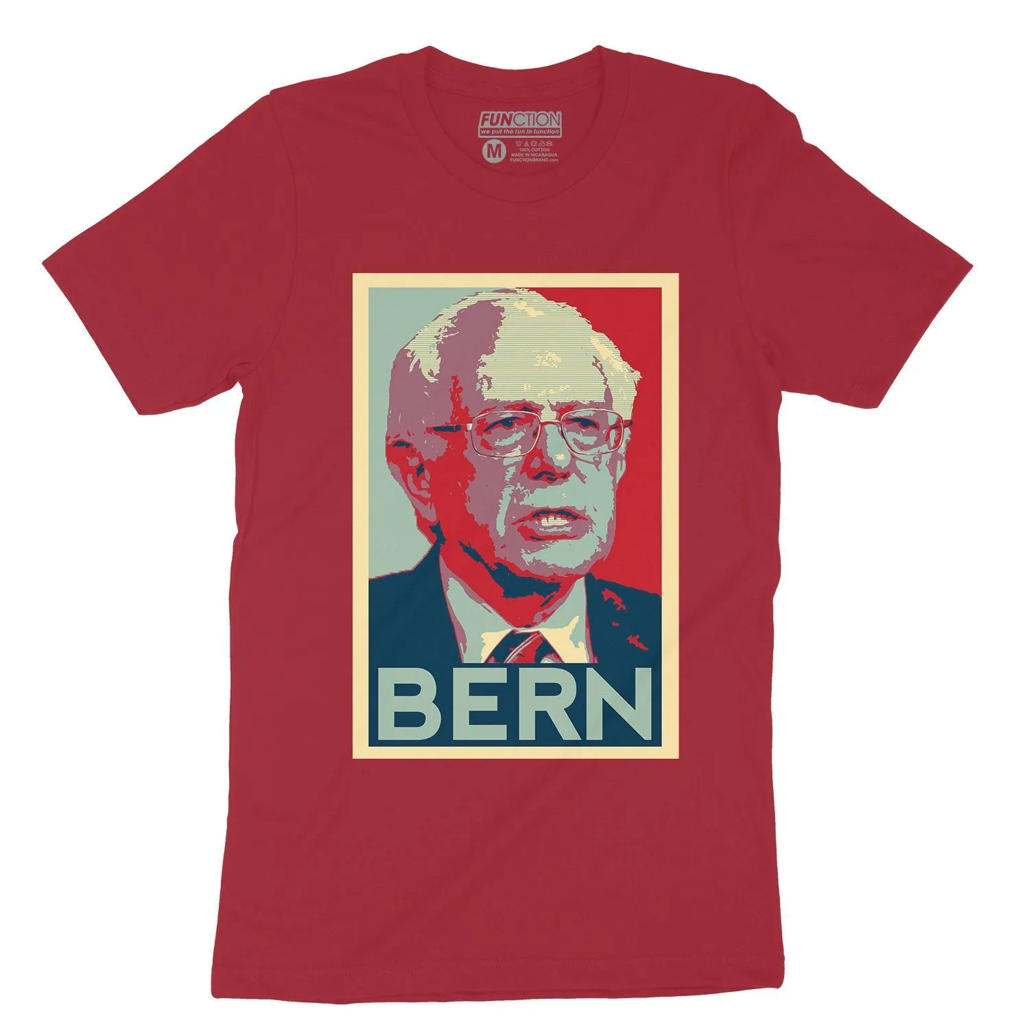 Function -  Bernie Sanders Bern Poster Men's T-Shirt