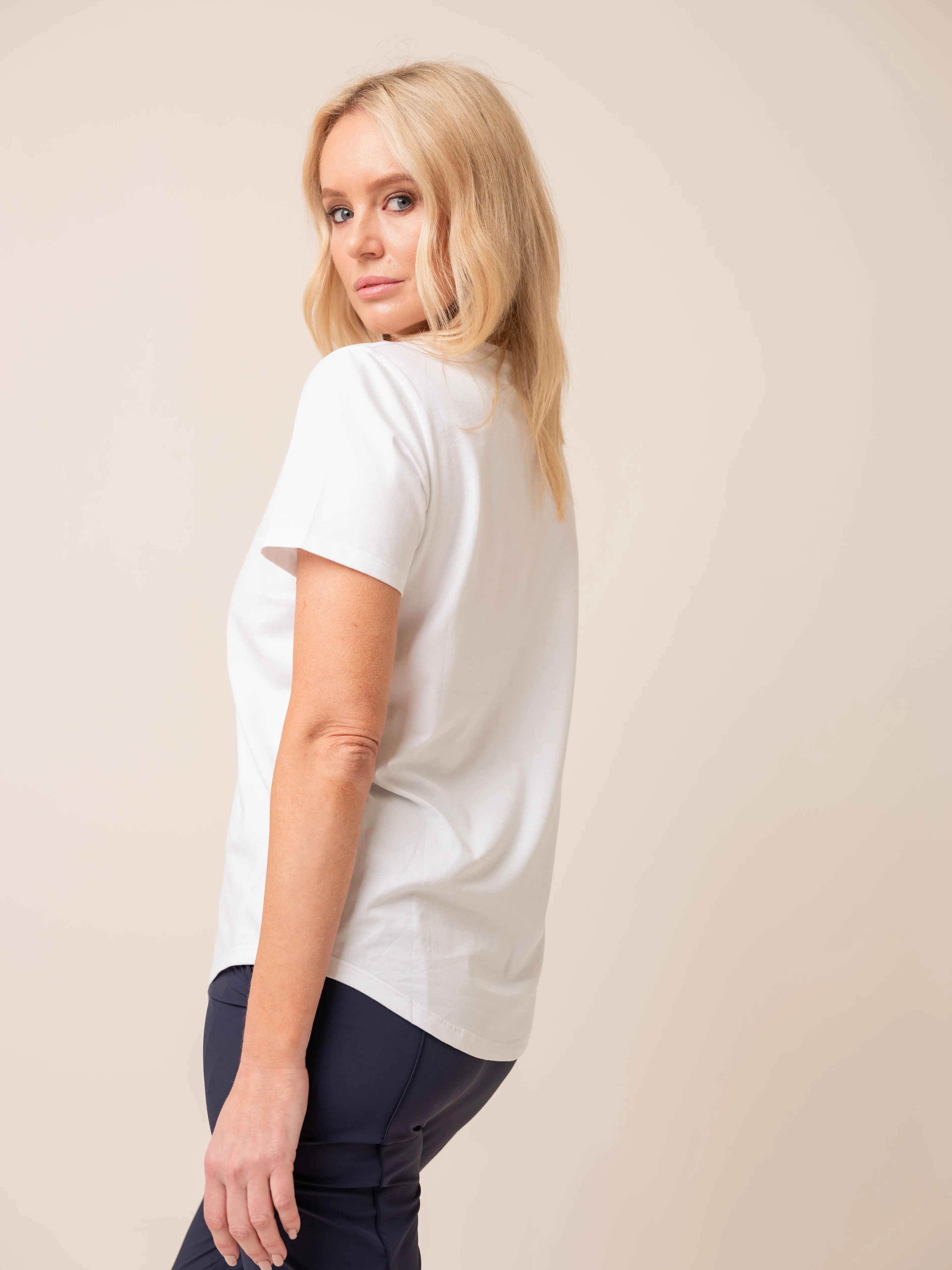 Harpers Emporium Lulu Tee in White