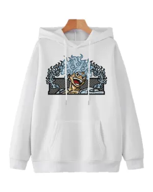 Hoodie Anime One Piece White
