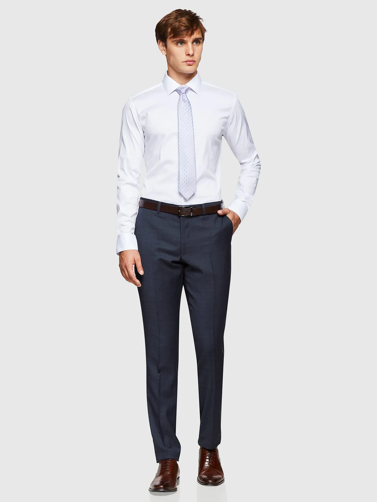 Hopkins Wool Lycra Suit Trousers