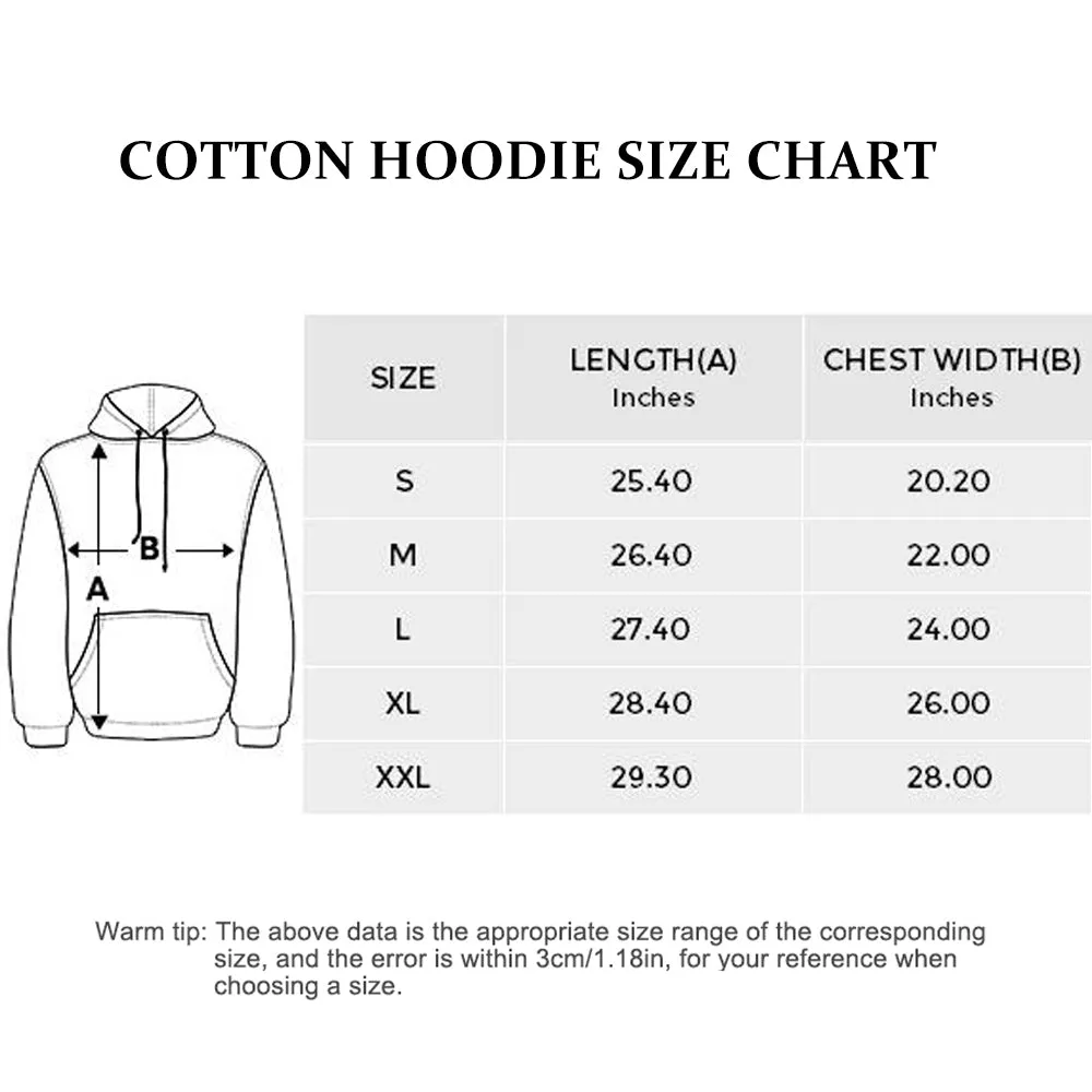 I Love You Upload Text Parent-Child Photos Line Drawings Custom Hoodies