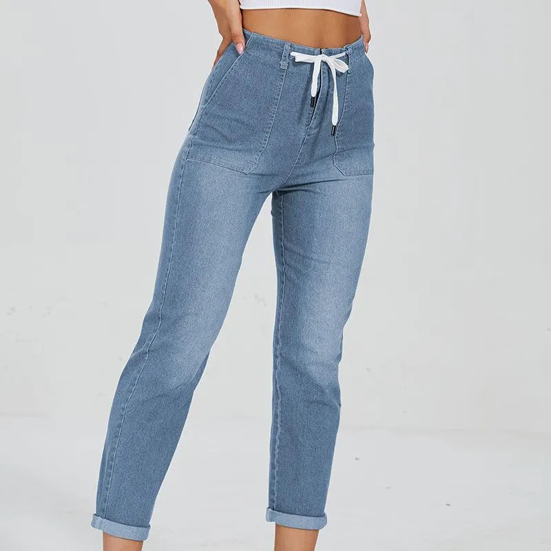Judy Pull On Denim Joggers