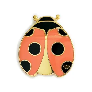 Ladybug Enamel Pin