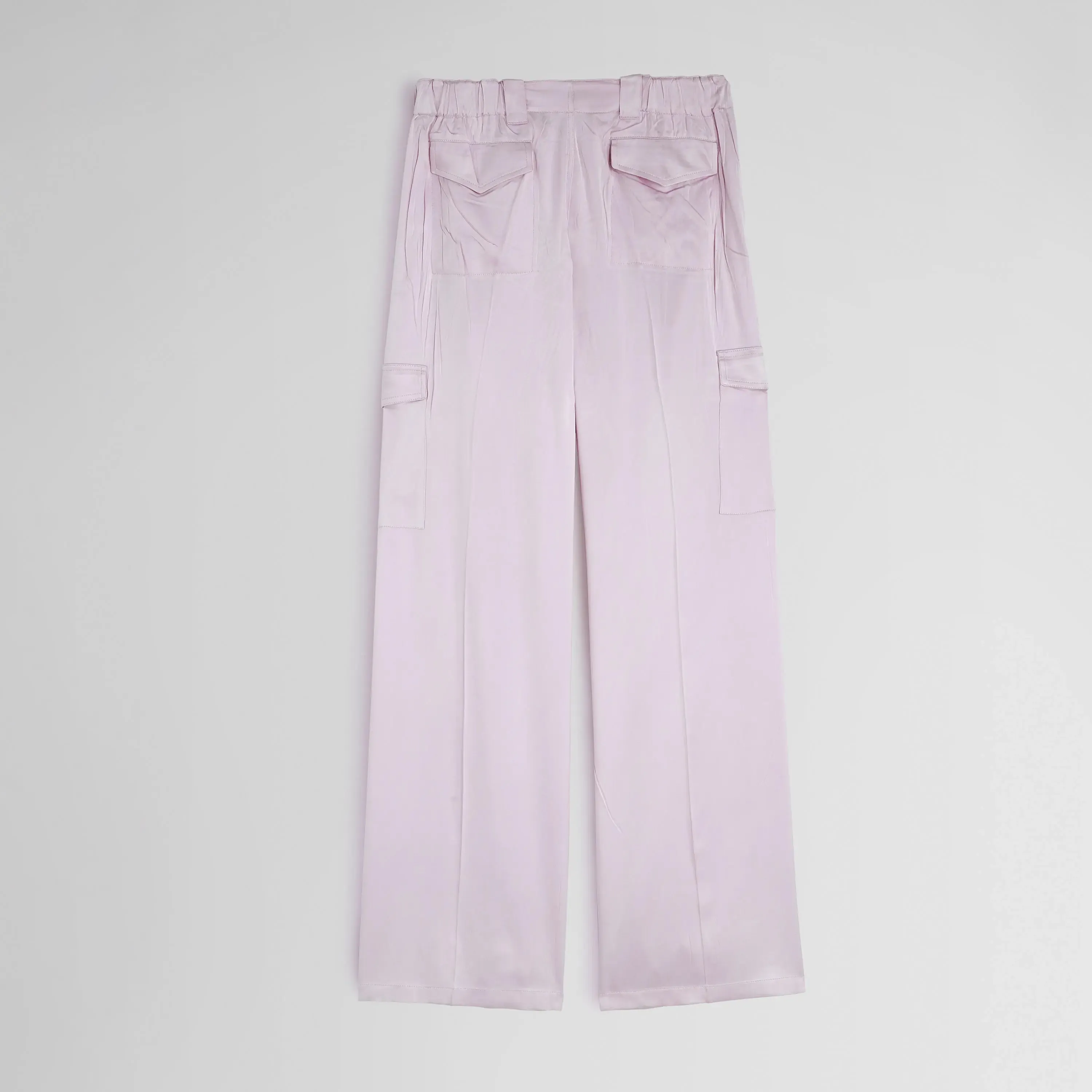 LIQUID CARGO TROUSERS | candyfloss silk