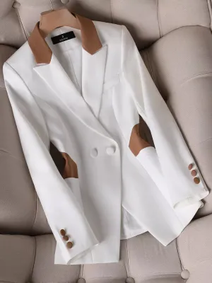 Long Sleeve Single Breasted Office Formal Blazer