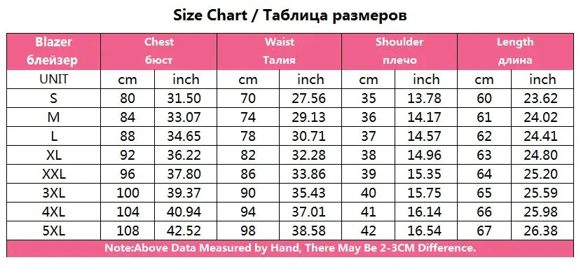 Long Sleeve Single Breasted Office Formal Blazer