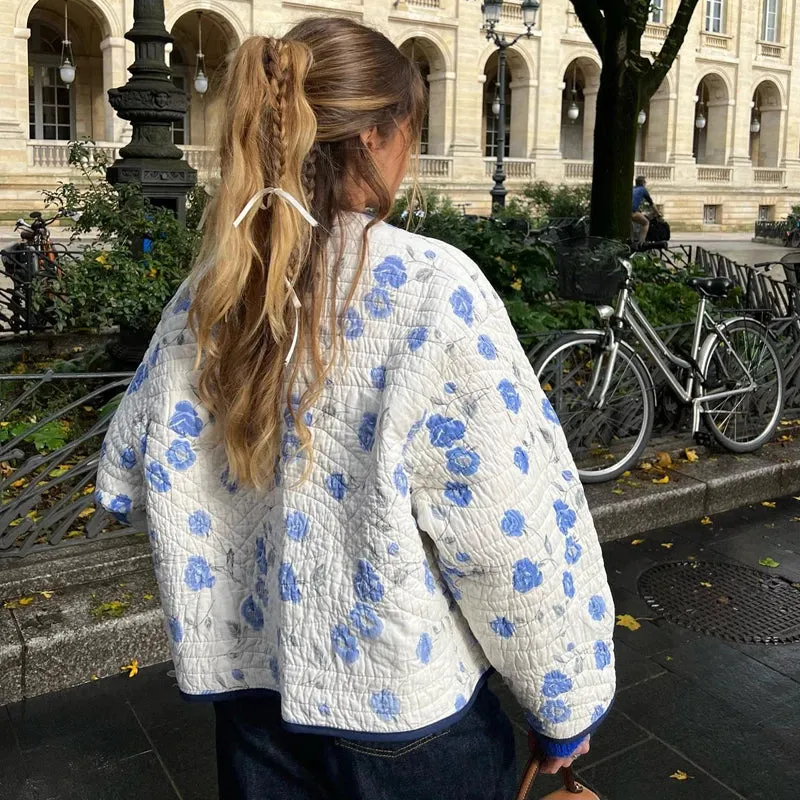 Maemukilabe Trendy Zip-up Jacket Vintage Full Sleeve Coat