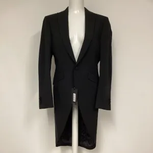 Mario Barutti Black Single Breasted Tailcoat Morning Suit Jacket EU 46(UK36”)