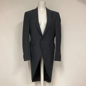 Mario Barutti Grey Single Breasted Tailcoat Morning Suit Jacket EU 44(UK34”)