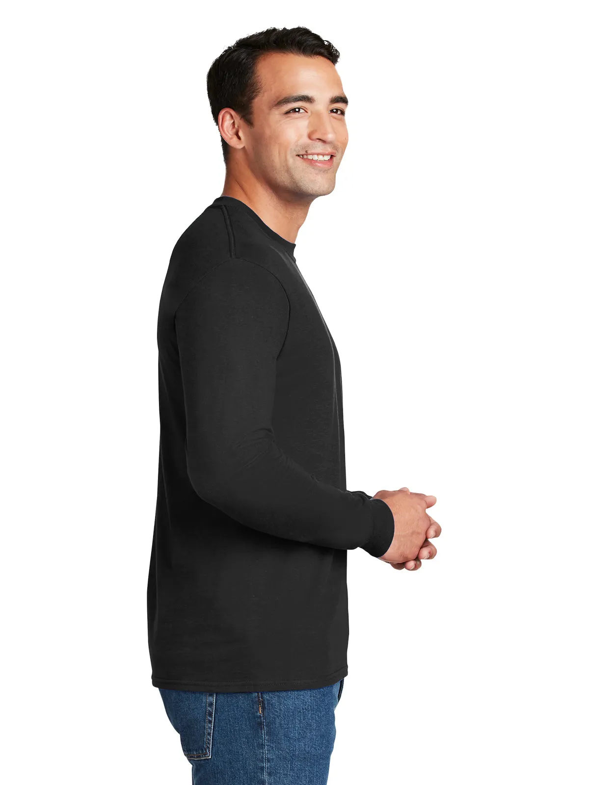 Men's Pocketless Long Sleeve T-Shirt