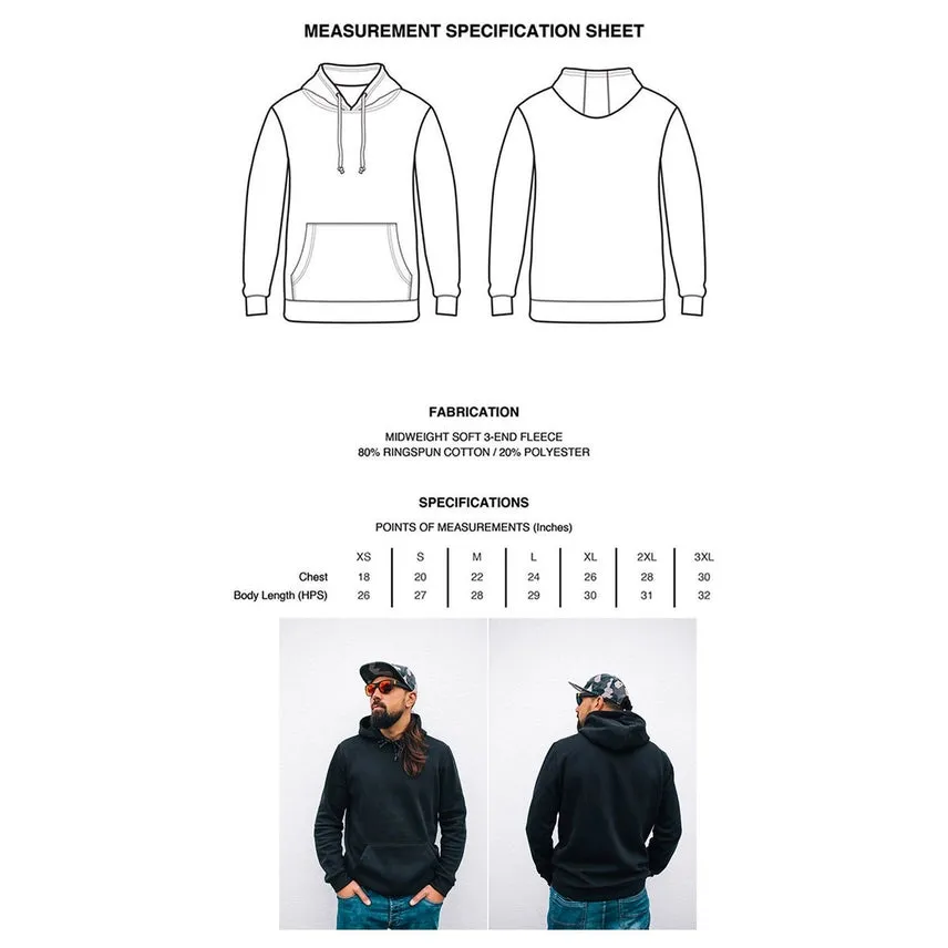 Men's Stylish Hustle White Hoodie