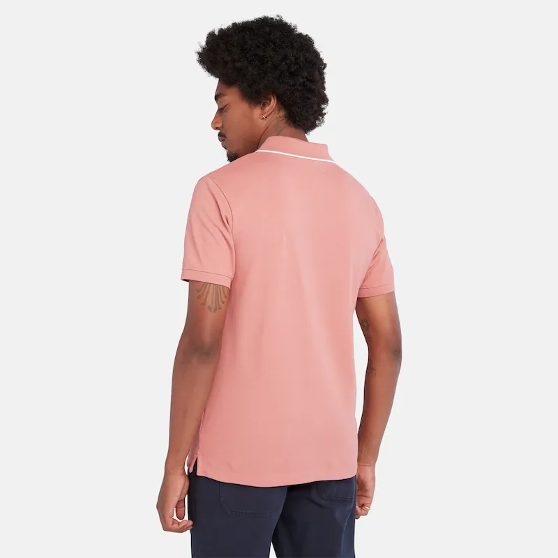 Millers River Slim Fit Tipped Polo Shirt Men