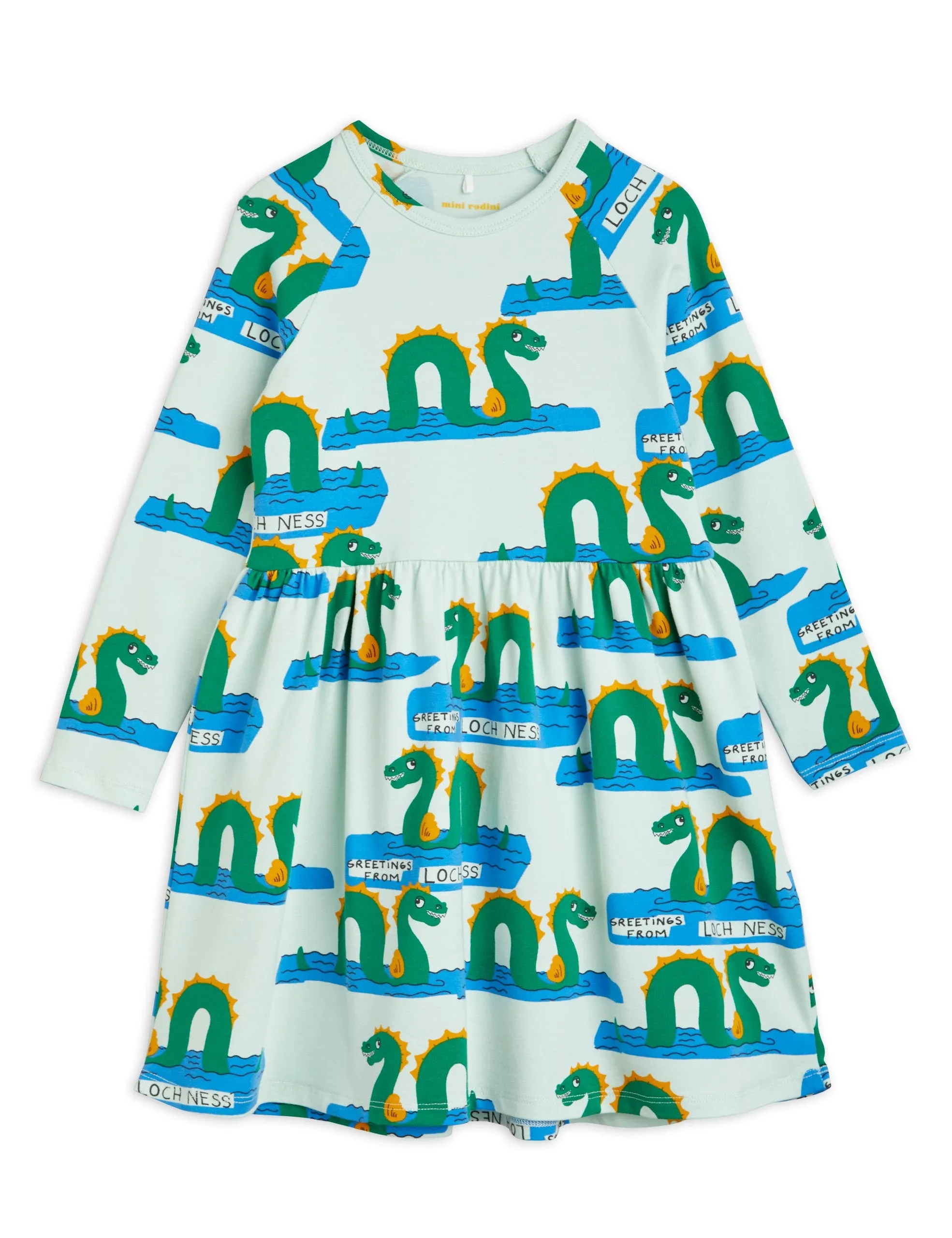 Mini Rodini Loch Ness AOP LS Dress