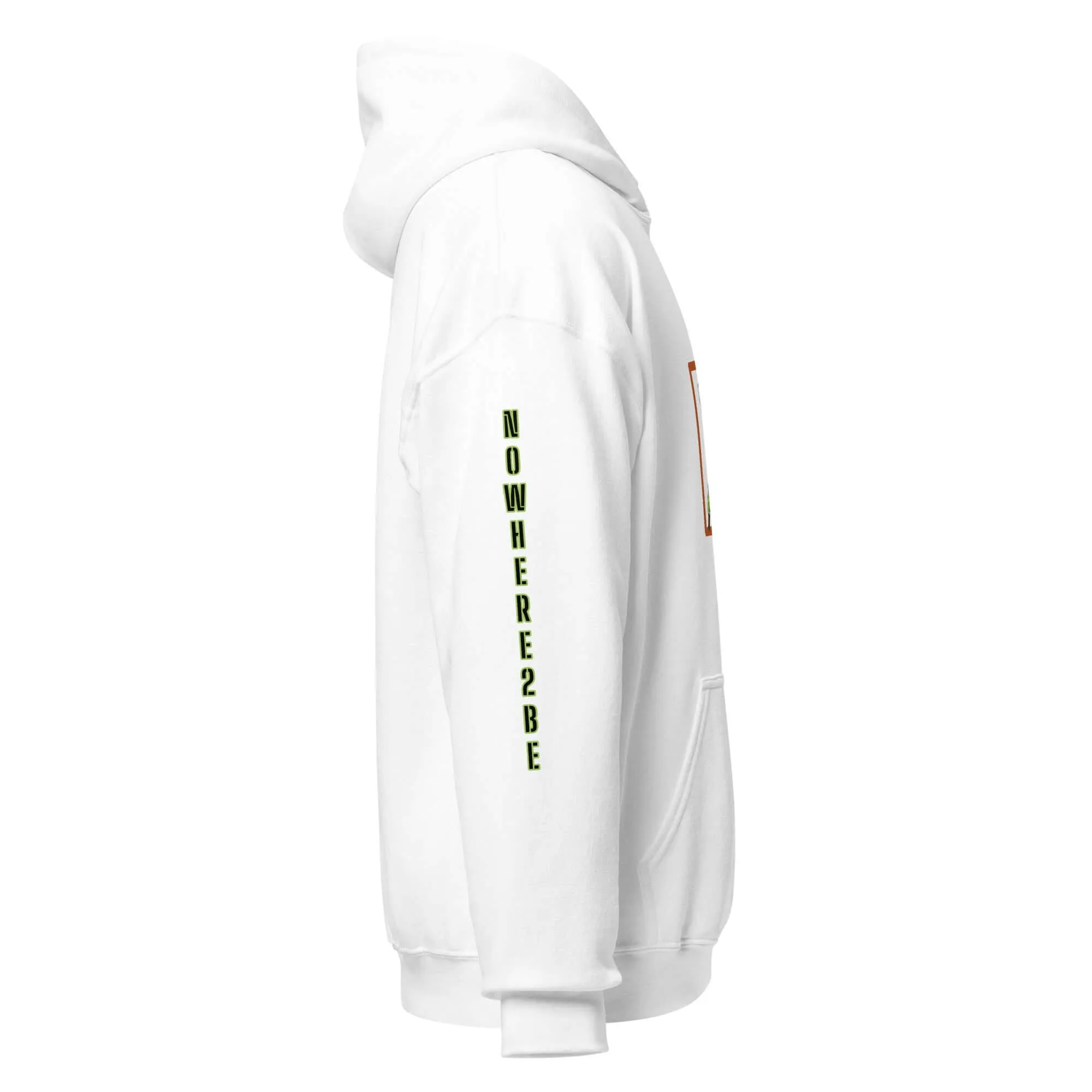 Nowhere2be Samurai Frog Unisex Hoodie - Cozy and Stylish Essential