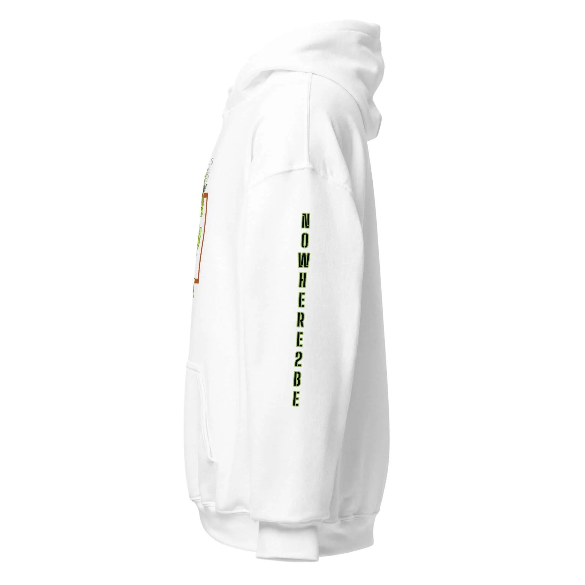 Nowhere2be Samurai Frog Unisex Hoodie - Cozy and Stylish Essential