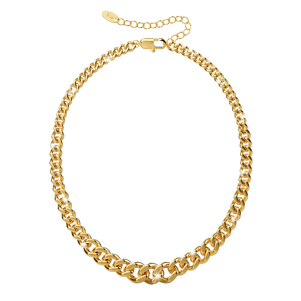 Odell Gold Cuban Chain Necklace